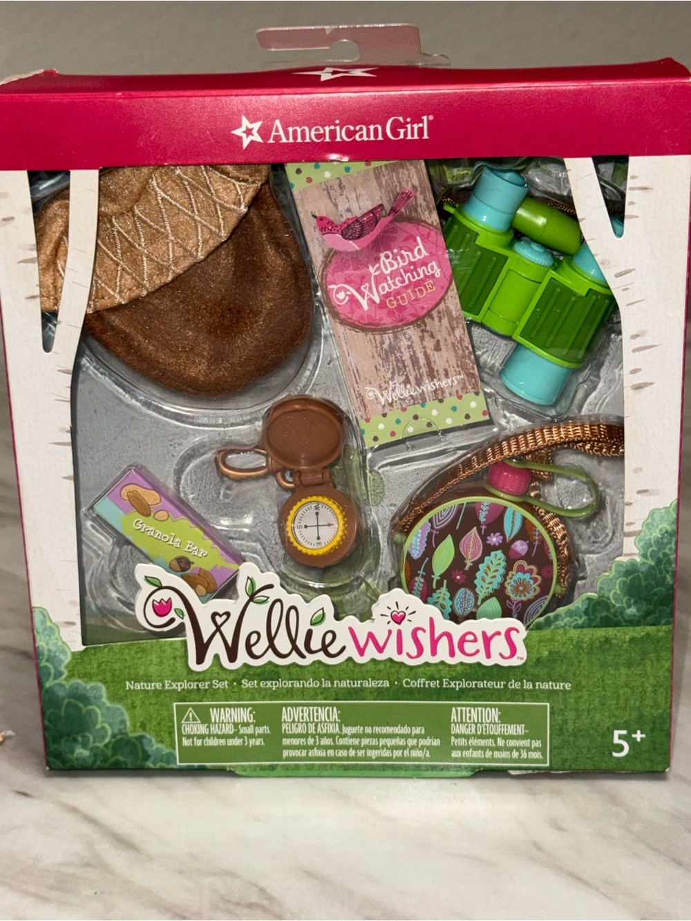 American Girl Wellie Wishers camping playset NIB